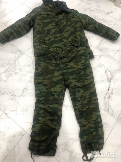 Зимний военный костюм