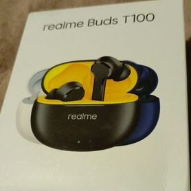 Блютуз наушники realme buds t100