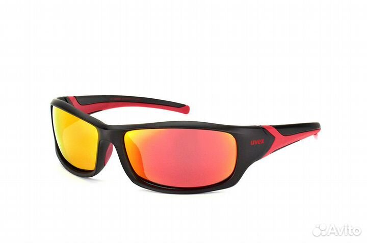 Cолнцезащитные очки-Германия-Uvex 211-новые+футляр