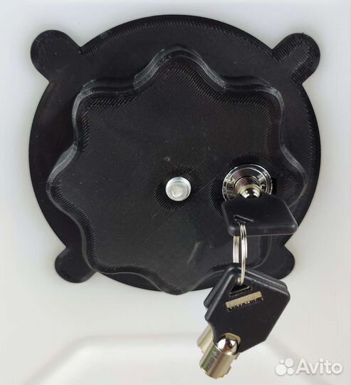 Крепление с замком для плоской канистры, petg/ FDM