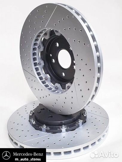 Тормозные диски Mercedes C63 AMG Новые