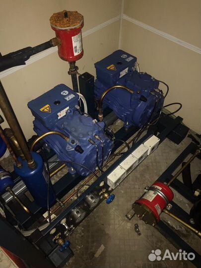 Цхм,Центральная холодильная машина. Bitzer,Bock