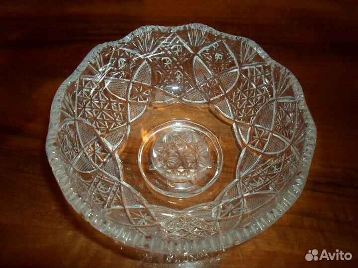 Хрустальная салатница