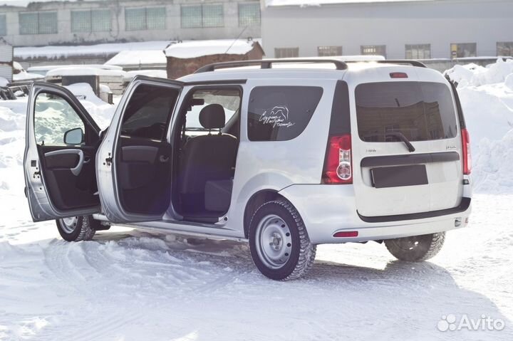 Накладки на пороги LADA Largus (12+) RA