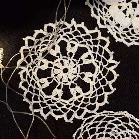 Салфетки снежинки