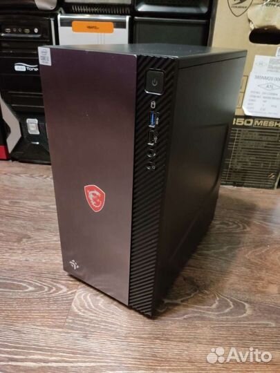 Игровой пк i3 10100f/8гб озу/amd RX 550 4гб