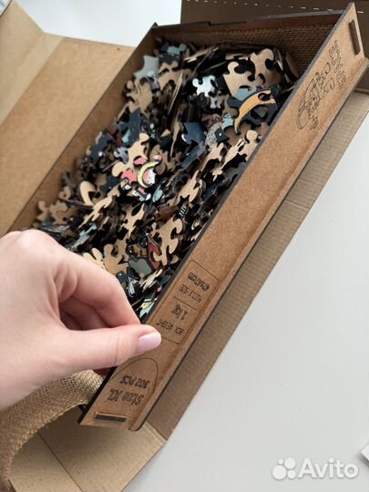 Деревянные пазлы