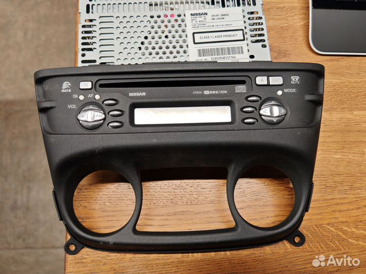 Рамка и магнитола для Nissan Almera N16