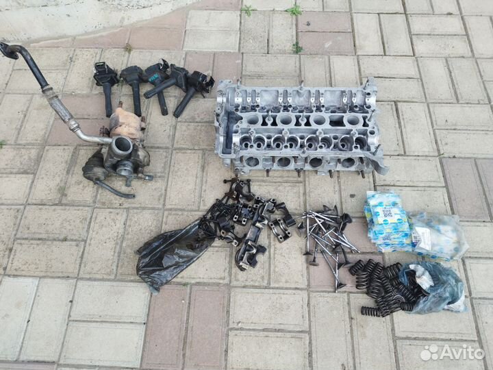 ГБЦ двигателя Ауди А6С5 1.8т AEB турбина