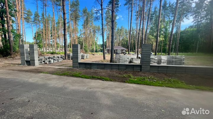 Заборные блоки