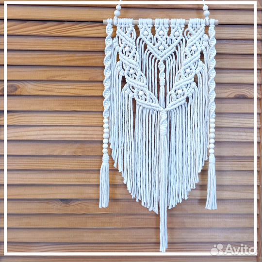 Настенное панно в технике макраме