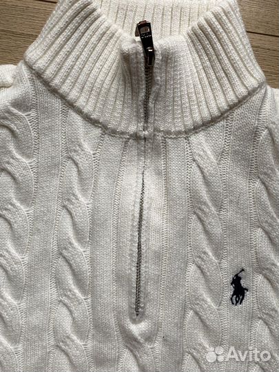 Polo ralph lauren свитер женский белый
