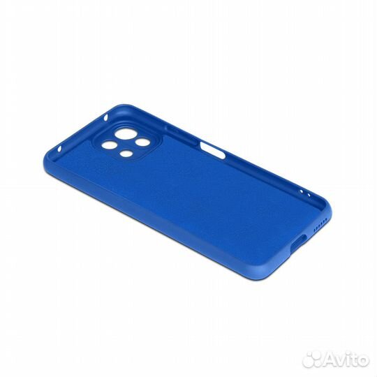 Силиконовый чехол для Xiaomi Mi 11 Lite DF (blue)