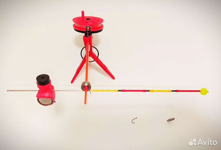 Электронный кивок Щербакова с зимней удочкой оснащ