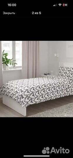 Постельное белье IKEA 150 200