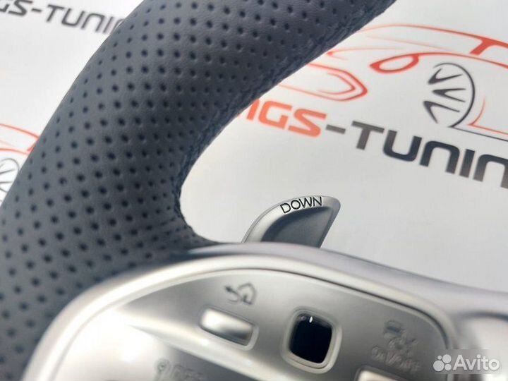 Руль Mercedes 63 AMG с рабочим ACC + подушка