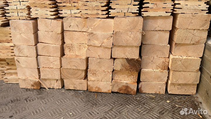 Доска сухая строганная