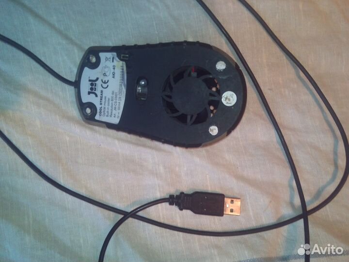 Эксклюзивная мышка со встроенным вентилятором