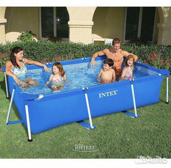 Каркасный бассейн intex