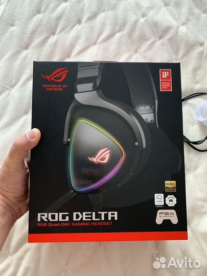 Наушники Asus Rog Delta type-C