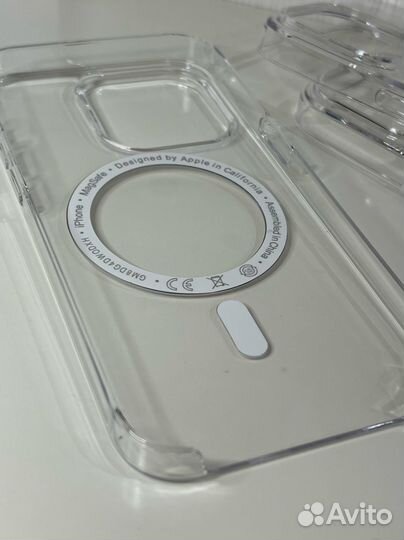 Чехол прозрачный для iPhone 14. Clear Case Magsafe