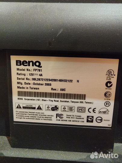 Монитор benq