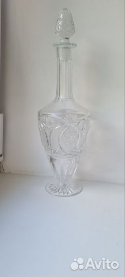 Посуда СССР, сервиз, салатник, графин, шкатулка