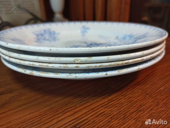 Набор тарелок Кузнецов Тверская фабрика 4 шт