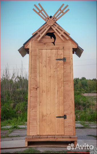 Дачный туалет с установкой TVP575