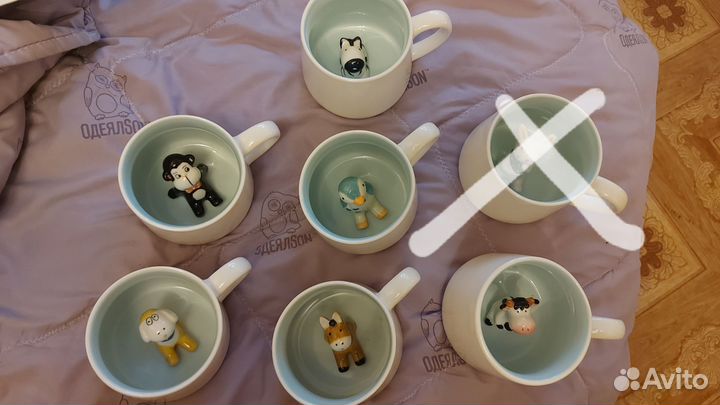 Кружечка со зверюшкой