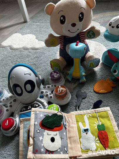 Развивающие игрушки пакетом