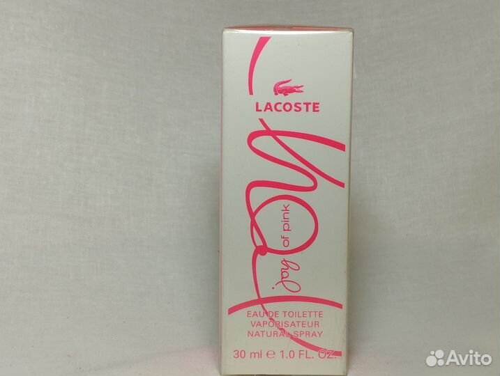 Lacoste joy of pink 30 мл