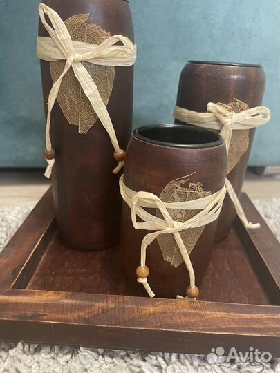 Подсвечник дерево