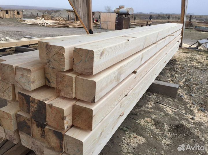 Брус сухой / Пиломатериалы / доставка ло
