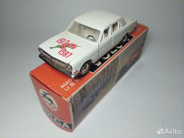 Волга газ 24, 1987г. модель СССР в масштабе 1:43