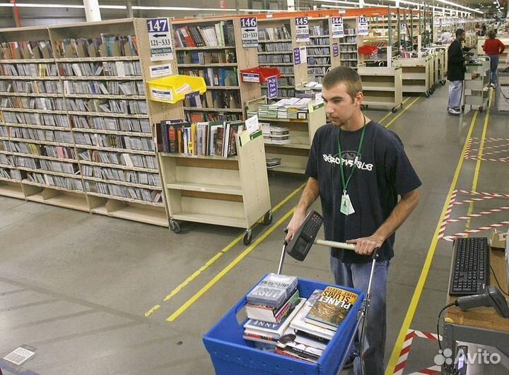 Комплектовщик книг на склад 15/30/45 вахта