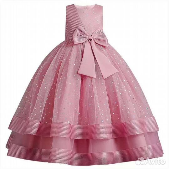 Пышное нарядное платье для девочки
