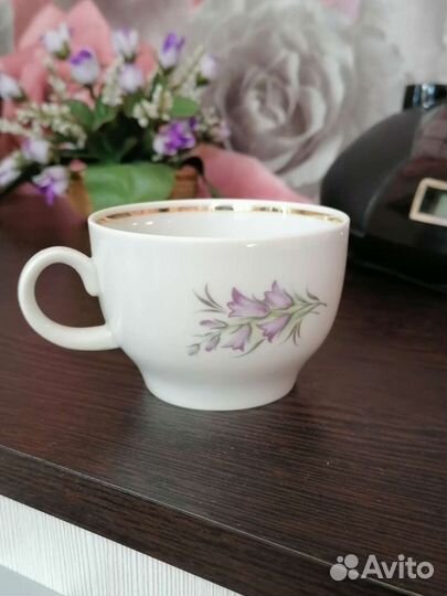 Чашка с блюдцем