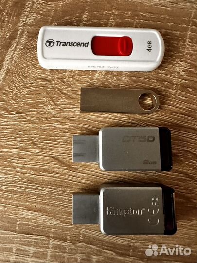 USB флешки 4 шт