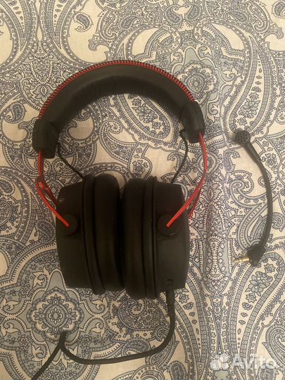 Проводные наушники Hyperx Cloud Alpha Red