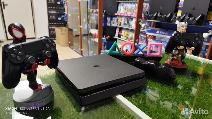 Sony PS4 Slim 1TB(2208) 50+ Игр/2 Геймпада Док ста