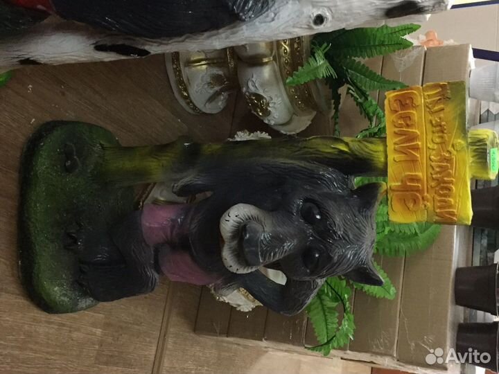 Садовые фигуры из гипса