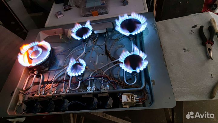 Профессиональный ремонт газовых плит и духовок