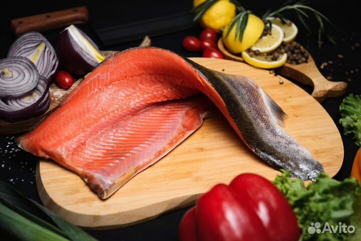 Рыба Нерка слабосоленая мороженная с Камчатки