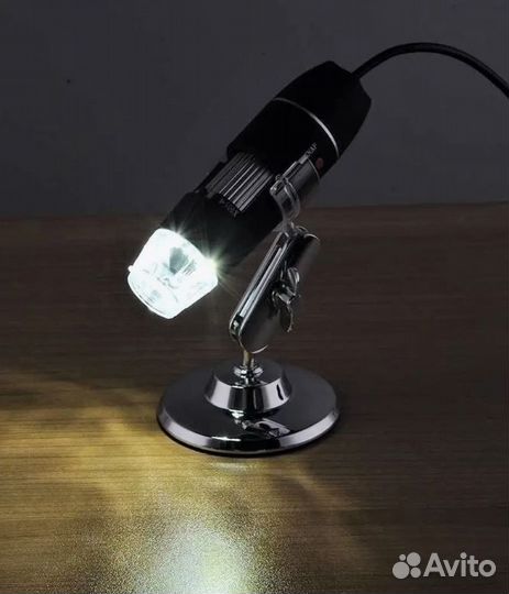Цифровой микроскоп USB с подсветкой 1000X