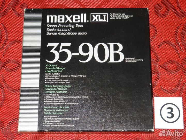 Maxell XLI35-90B(N), TDK LX35-90В и др