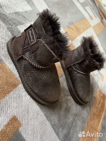 Ugg угги детские 16,5см с нат овчиной кожа