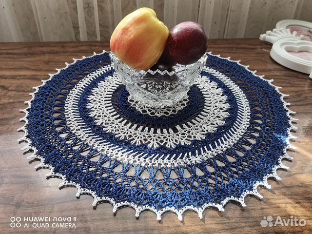 Салфетки вязаные крючком