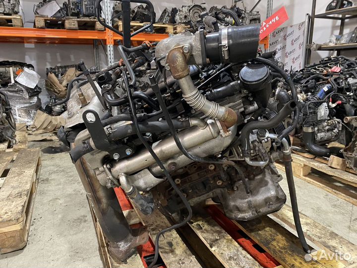 Двигатель D6EA на Киа Мохав Продольный в сборе доставка по РФ