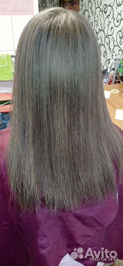Кератиновое выпрямление волос выезд на дом